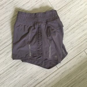 Lululemon 4” Track Attack Shorts Size 6